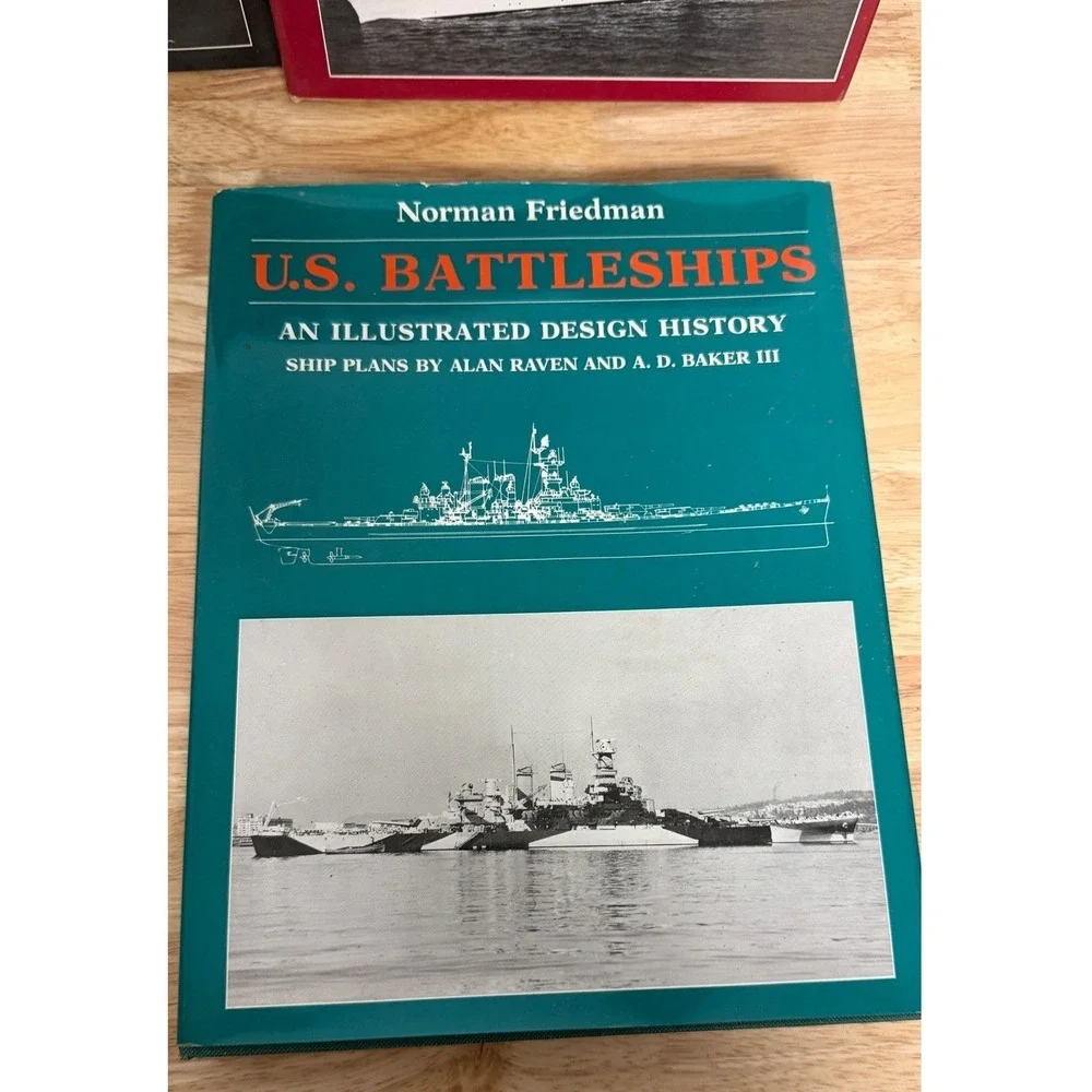 Norman‎ Friedman US Navy Illustrated Design History 4 Book Set WW2